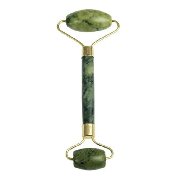 Handcrafted 100% Nature Jade roller beauty facial tool for Face , Eyes, Cheeks - Picture 3 of 9